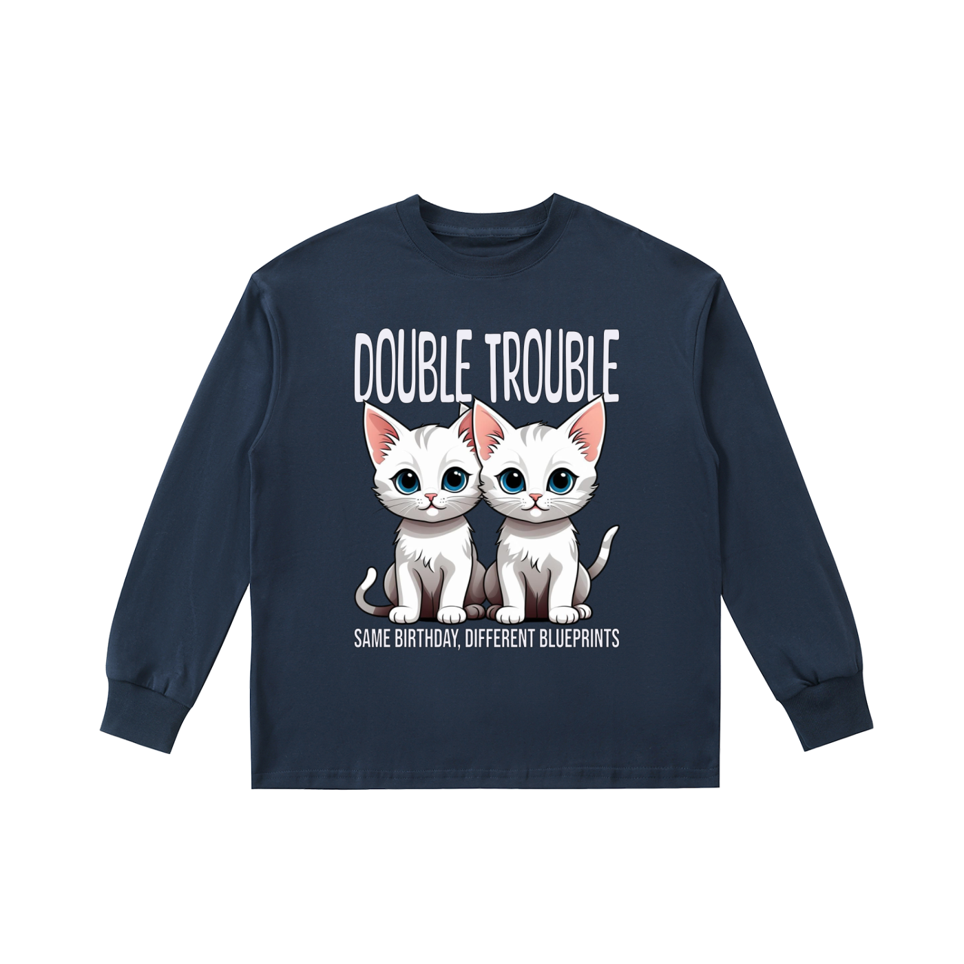 Kids' Quick-Dry Cotton Long-Sleeve Tee