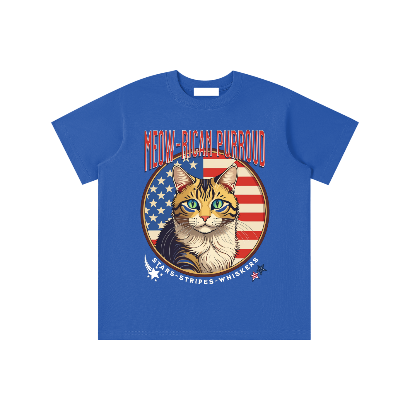 American,Cat,Proud,Kids