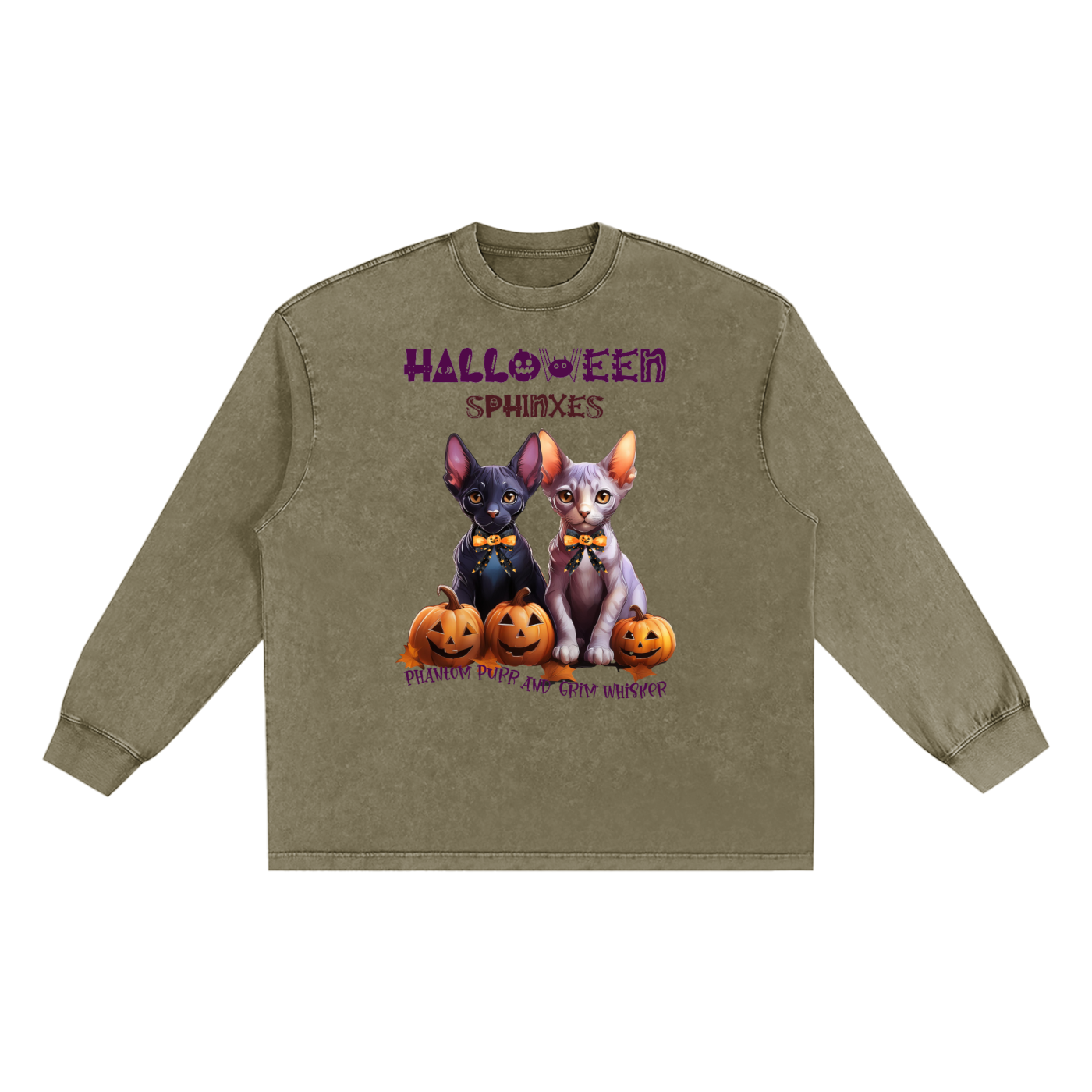 Halloween,Sphinx Cats,Colorful
