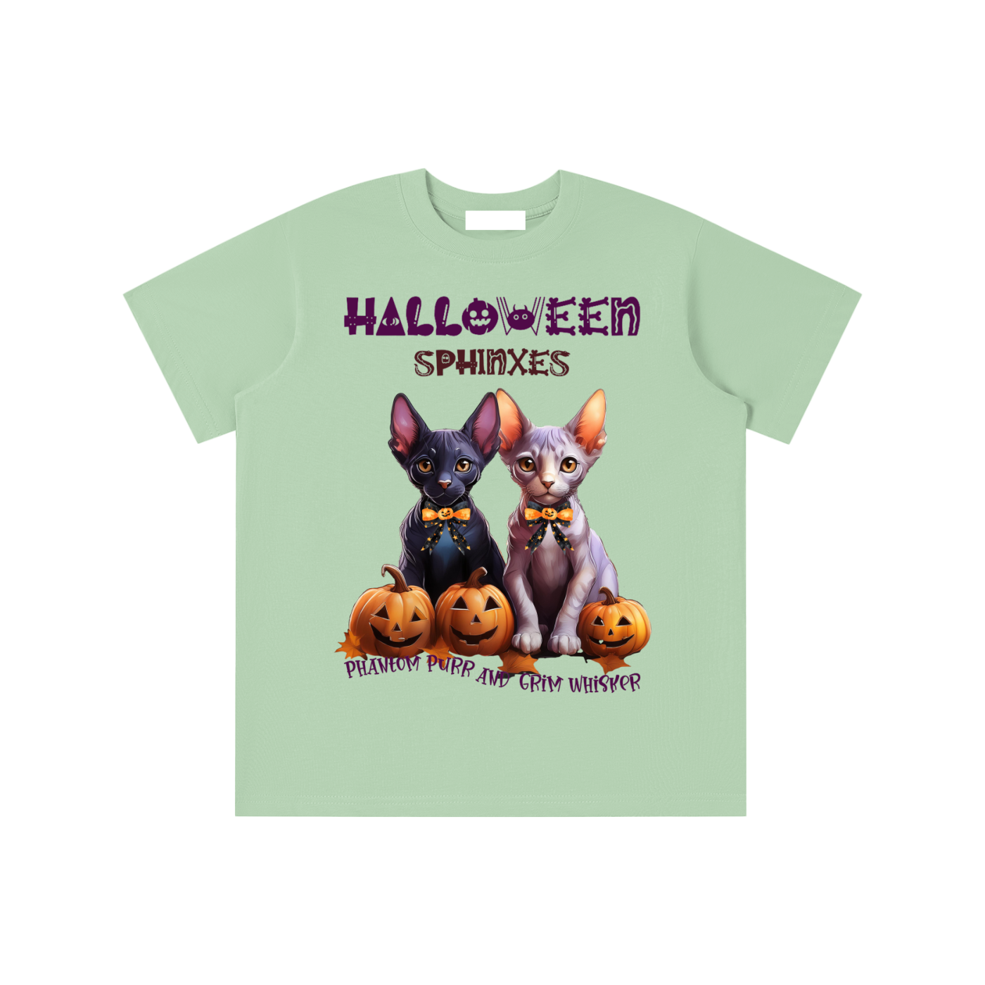 Halloween,Sphinx Cats,Colorful