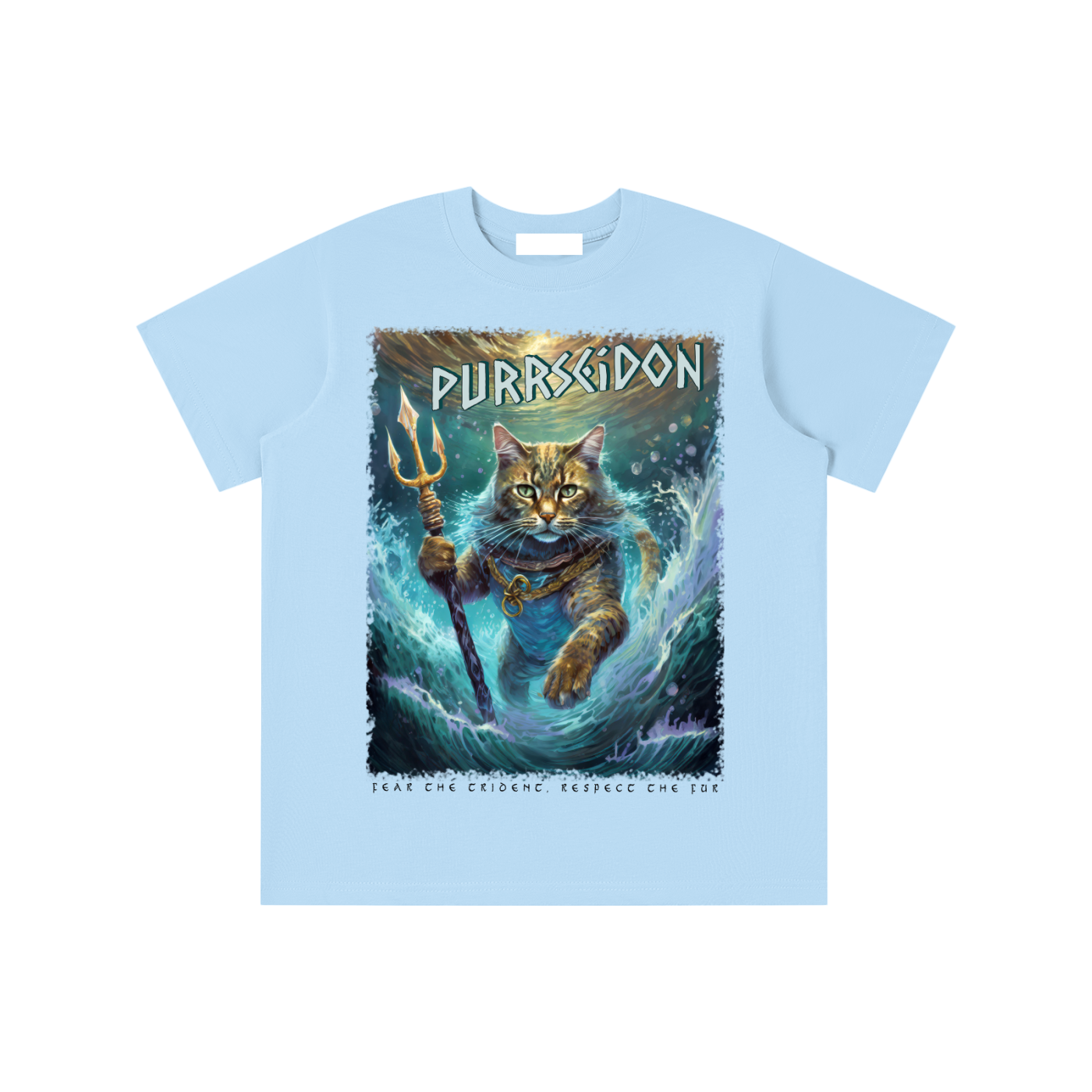 Purrseidon,Greek,Cat,Kids