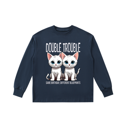 Kids' Quick-Dry Cotton Long-Sleeve Tee