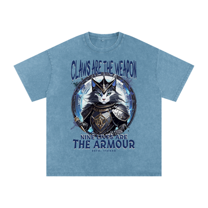 Knight,Cat,Claws,Nine,Lives