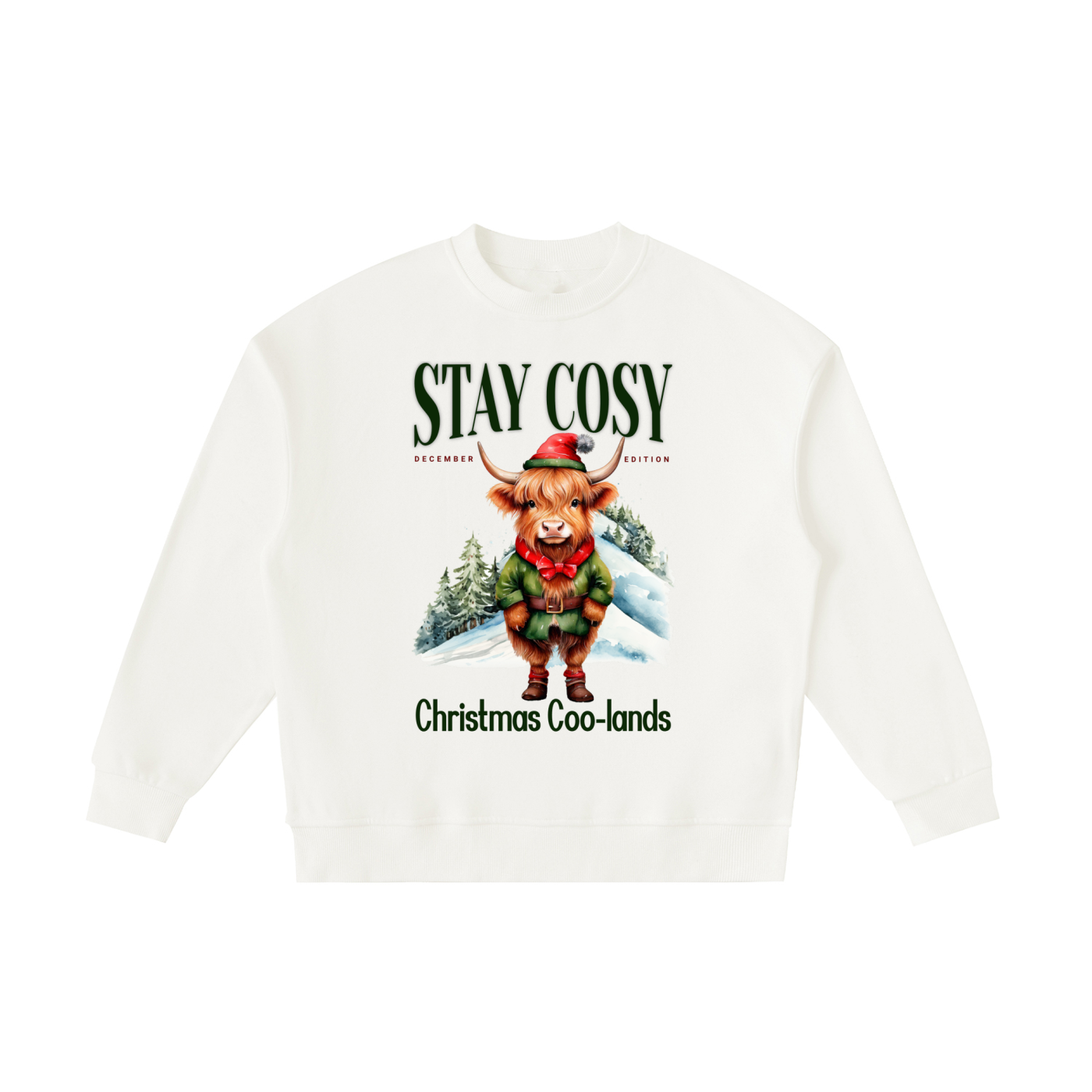 Christmas,Coo-lands,Highland,Cow,Kids