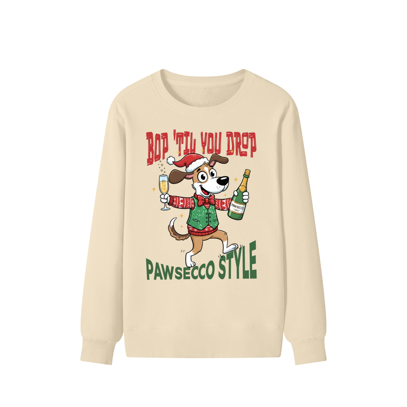 Christmas,Dog,Pawsecco,Bop,Style