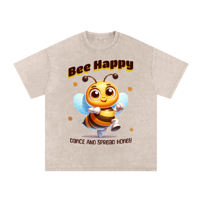 Bee,Happy,Dance,Spread,Honey