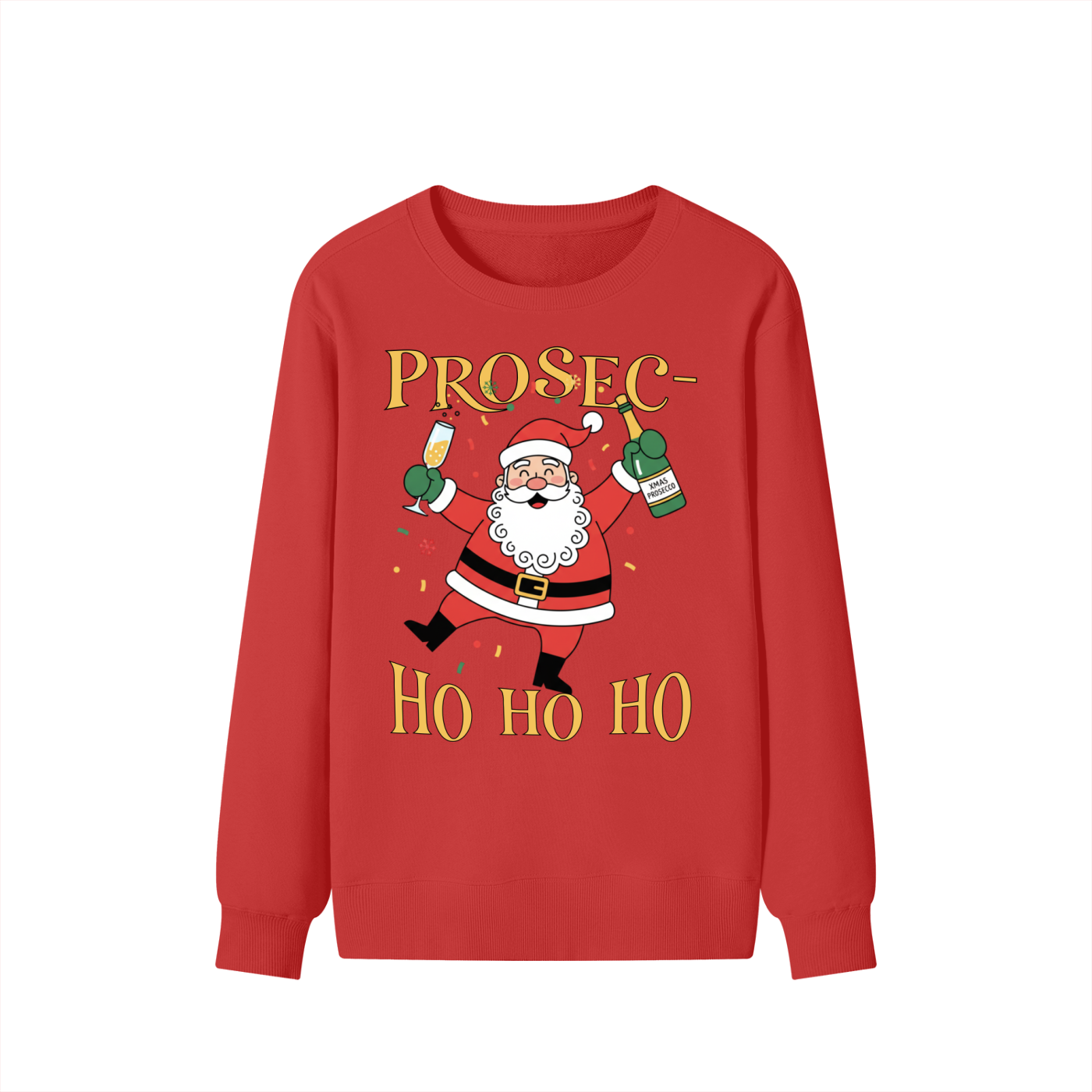 Christmas,Santa,Prosec,HO HO HO