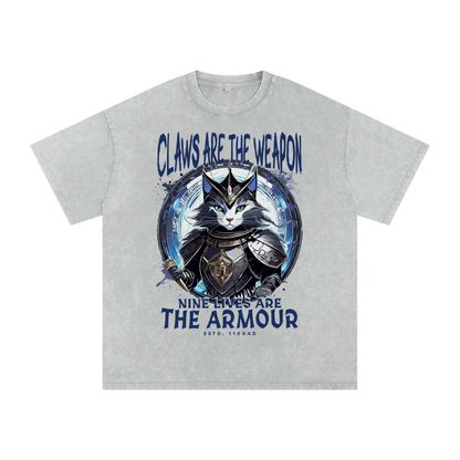 Knight,Cat,Claws,Nine,Lives