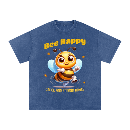 Bee,Happy,Dance,Spread,Honey