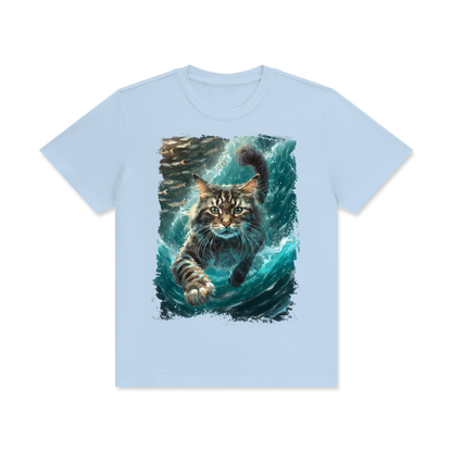 Cat,Swimming,Cool