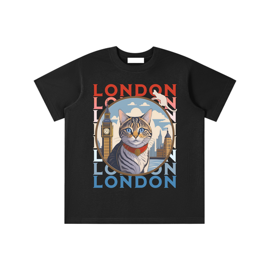 London,Cat,Kids
