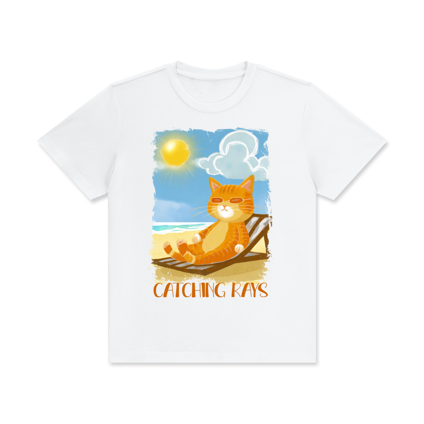 Holiday,Cat,Summer,Catching rays