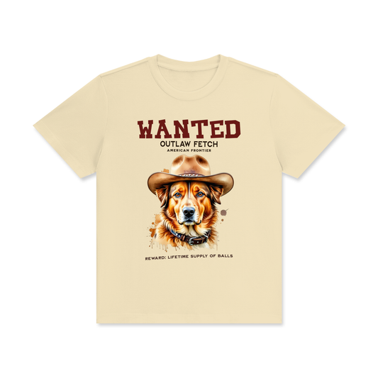 Golden Retriever,Outlaw,Wanted,American Frontier