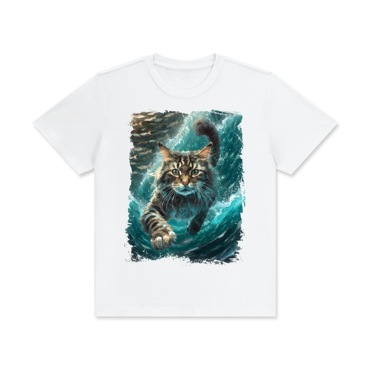 Cat,Swimming,Cool