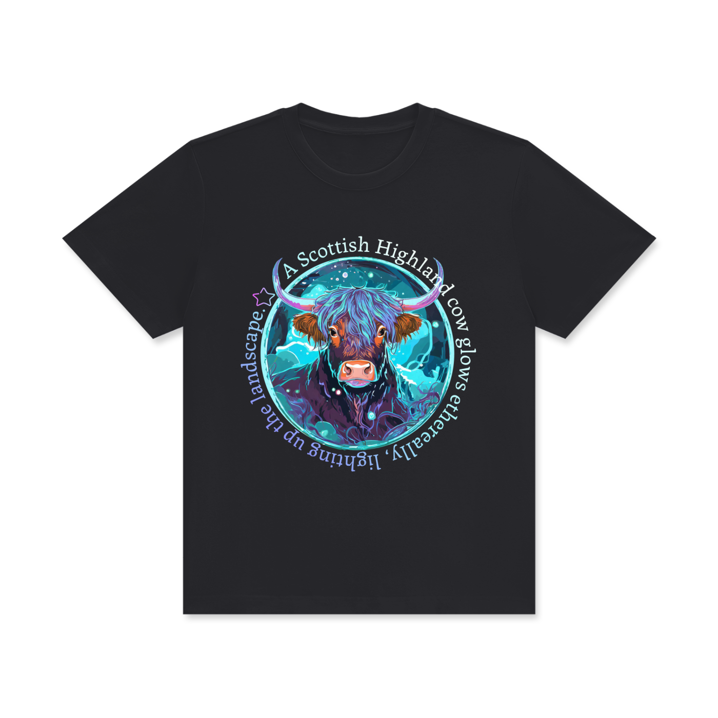 Luminous,Highland,Cow