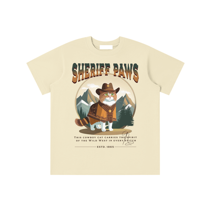 Cat,Sheriff,Wild West,Kids