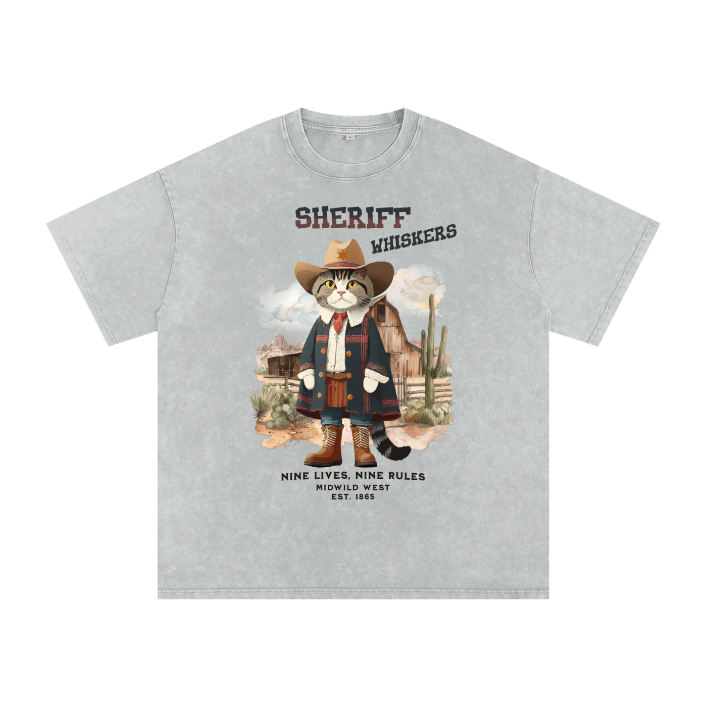 Cat,Sheriff Whiskers,Western