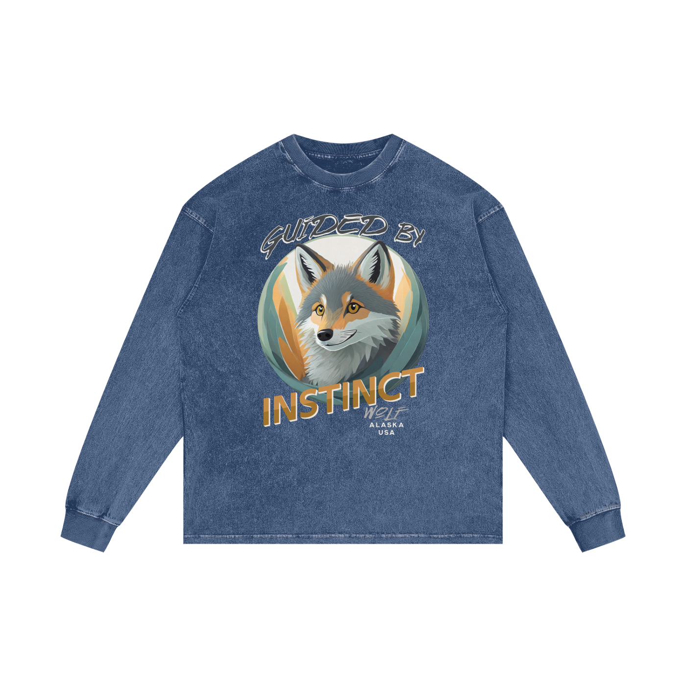 Wolf,Guided by,Instinct