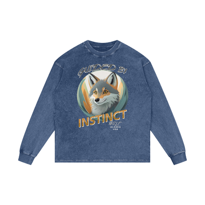 Wolf,Guided by,Instinct