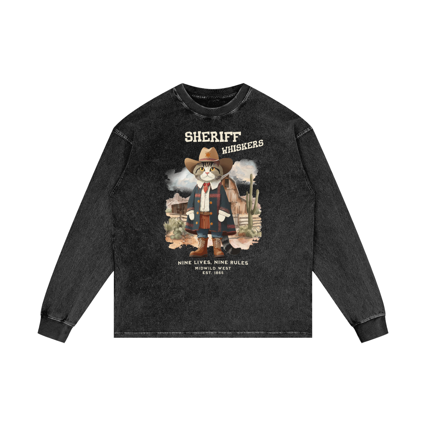 Cat,Sheriff Whiskers,Western