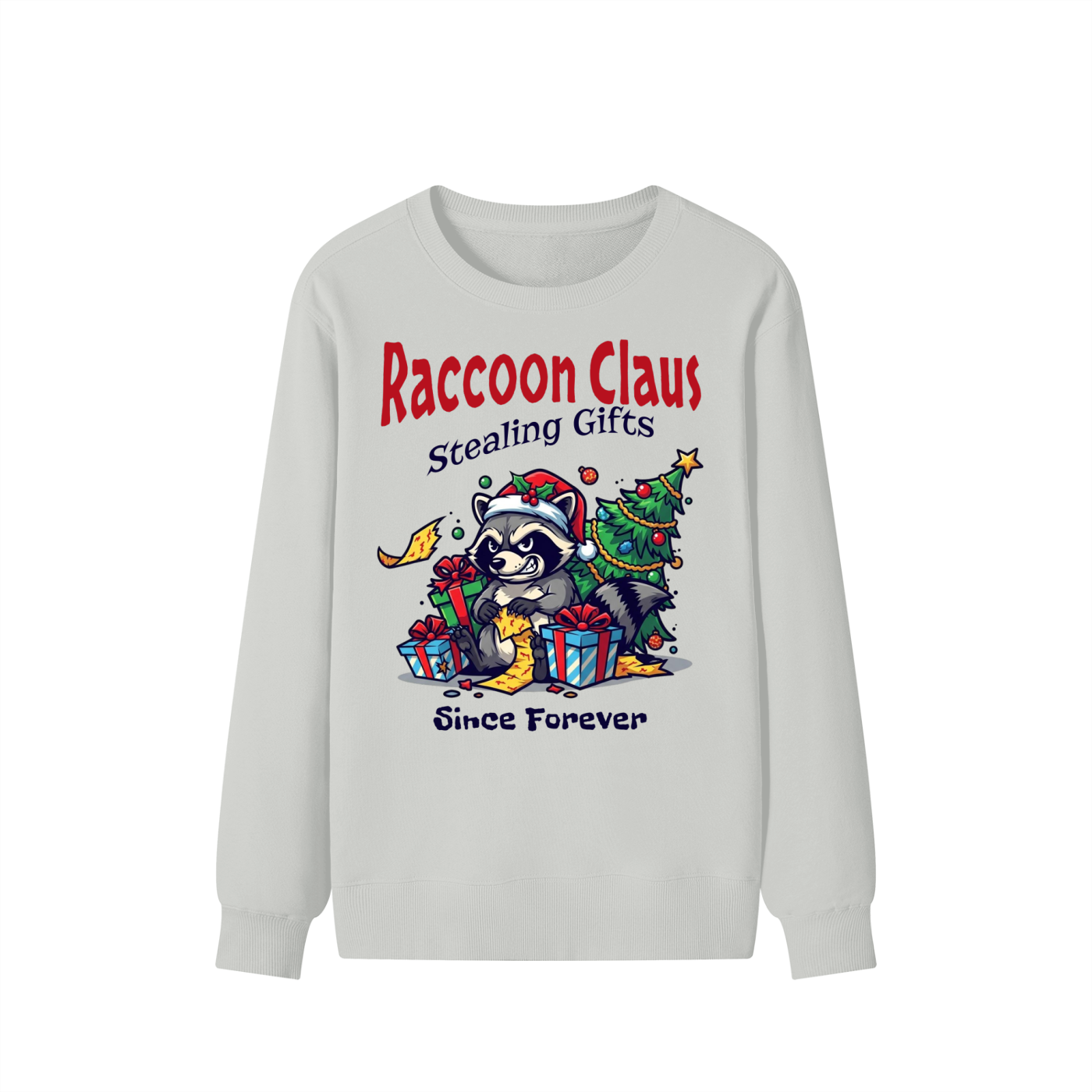 Raccoon,Stealing,Christmas,Forever