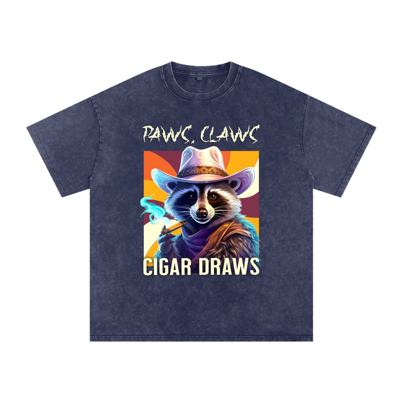 Raccoon,Paws,Claws,Cigar,Draws