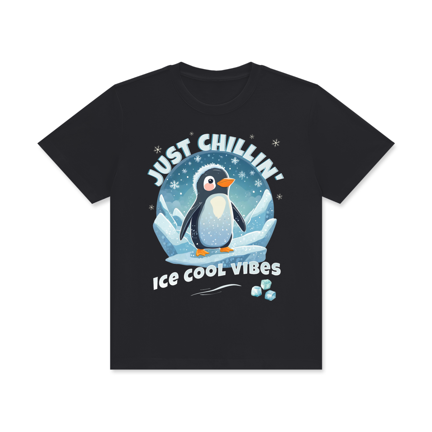 Penguin,Chillin',Ice,Cool
