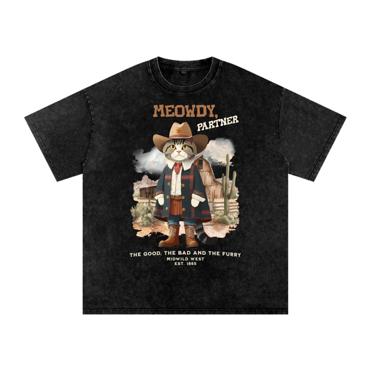 Cat,Meowdy,Western