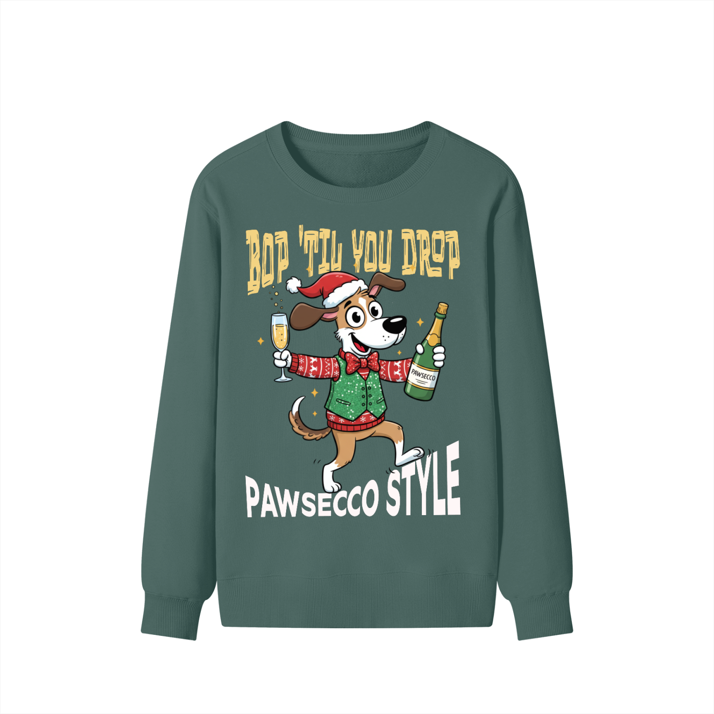 Christmas,Dog,Paw-secco,Bop,Style