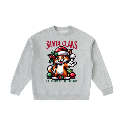 Christmas,Cat,Santa,Claws,Coming,Town,Kids