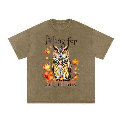 Owl,Fall,Autumn,Leaves