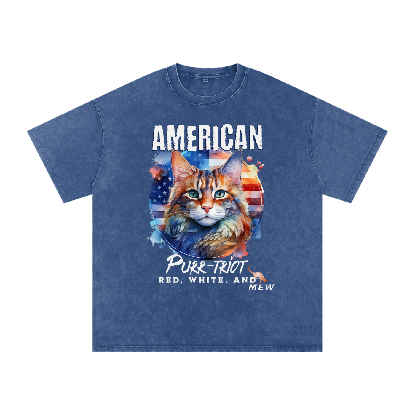 Cat,American,Purr-triot,Mew