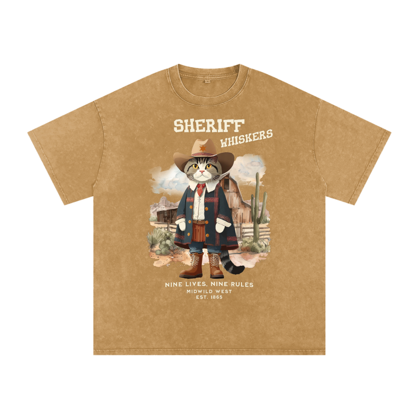 Cat,Sheriff Whiskers,Western