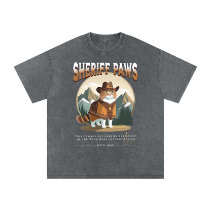 Cat,Sheriff,Wild West