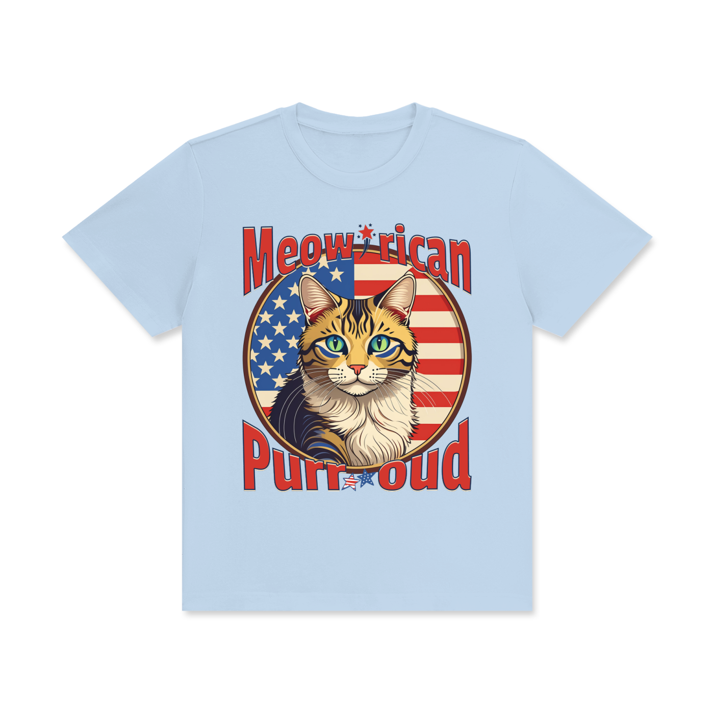 USA,Cat,Meow-rican,Purr-oud