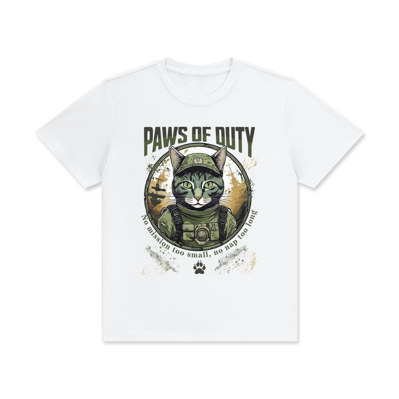 Cat,Army,Paws,Duty