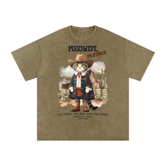 Cat,Meowdy,Western
