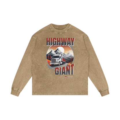 Highway,Truck,Mountains