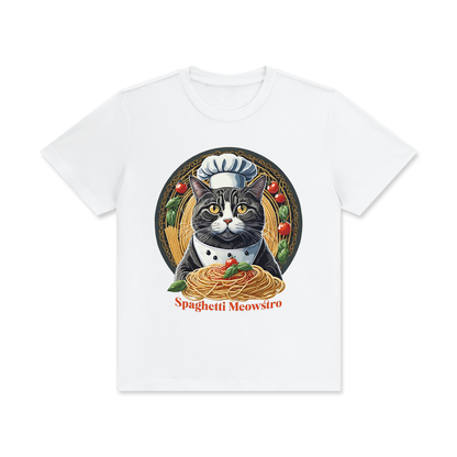 Funny,Cat,Chef,Spaghetti,Meowstro