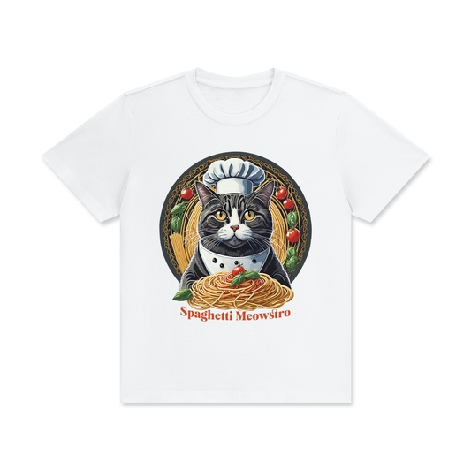 Funny,Cat,Chef,Spaghetti,Meowstro