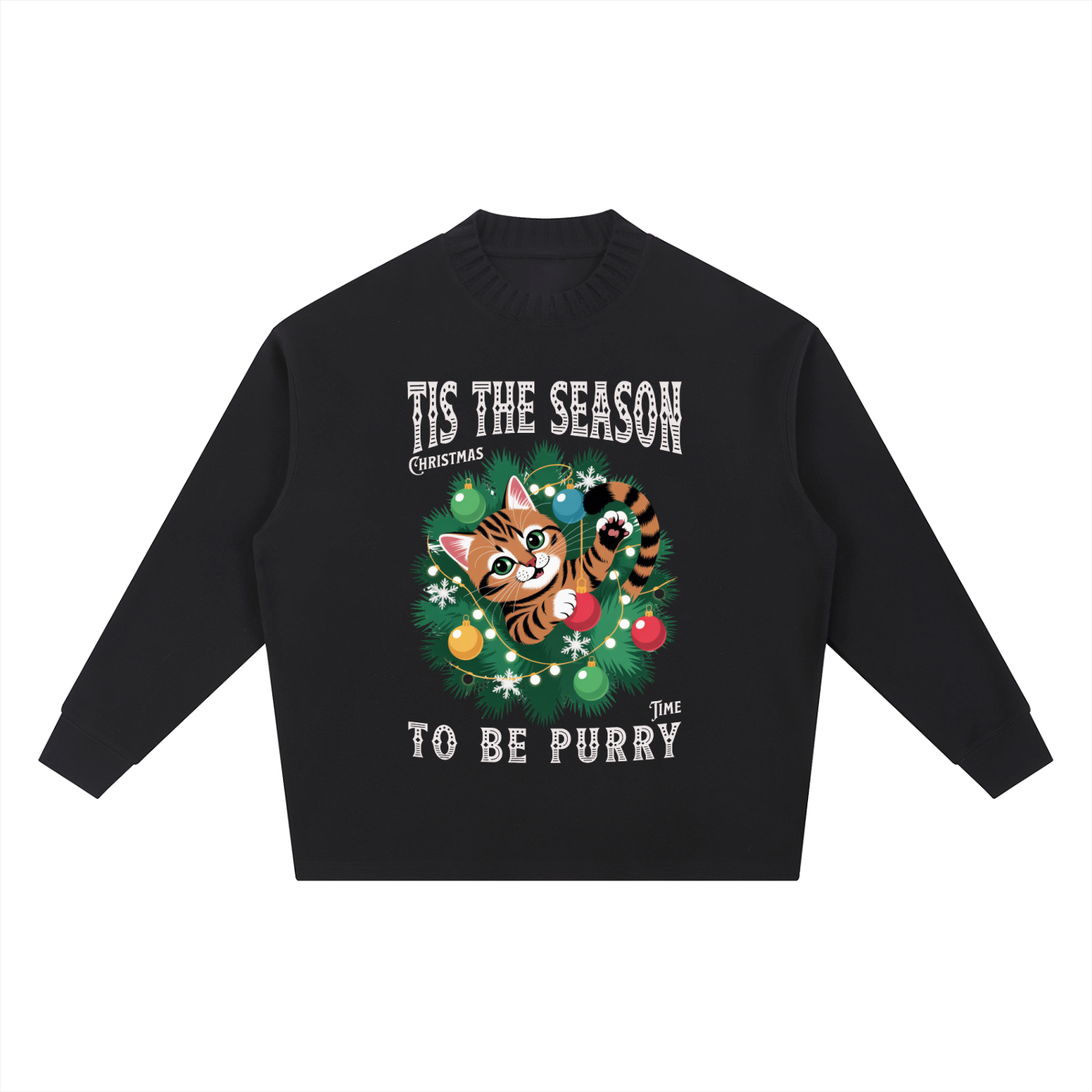 Christmas,Fun,Season,Cat,Purry