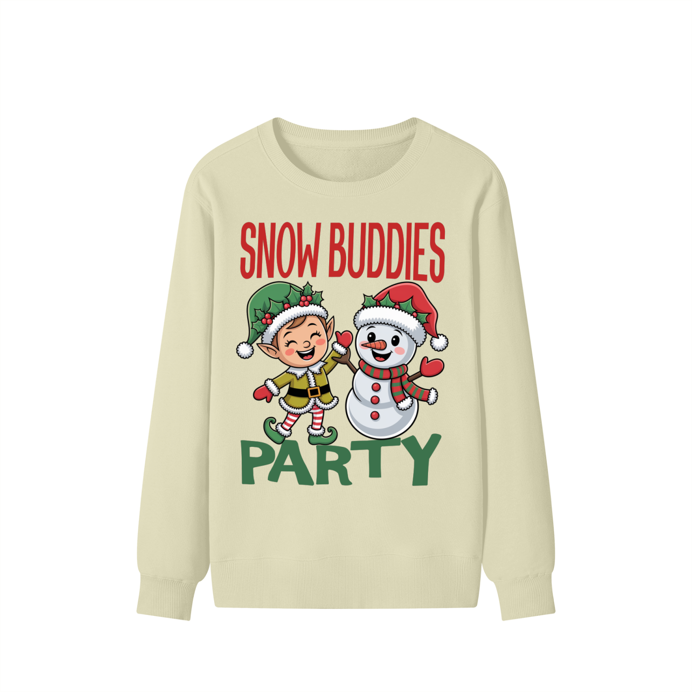 Christmas,Elf,Snowman,Party,Buddies