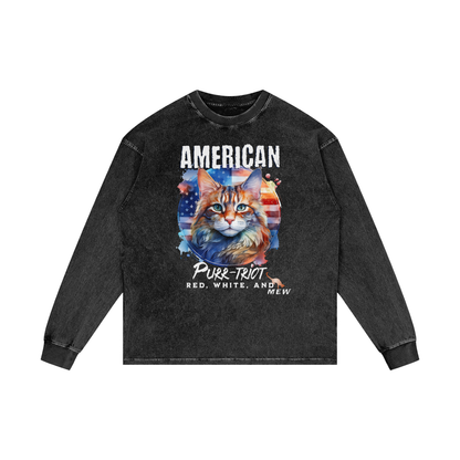 Cat,American,Purr-triot,Mew