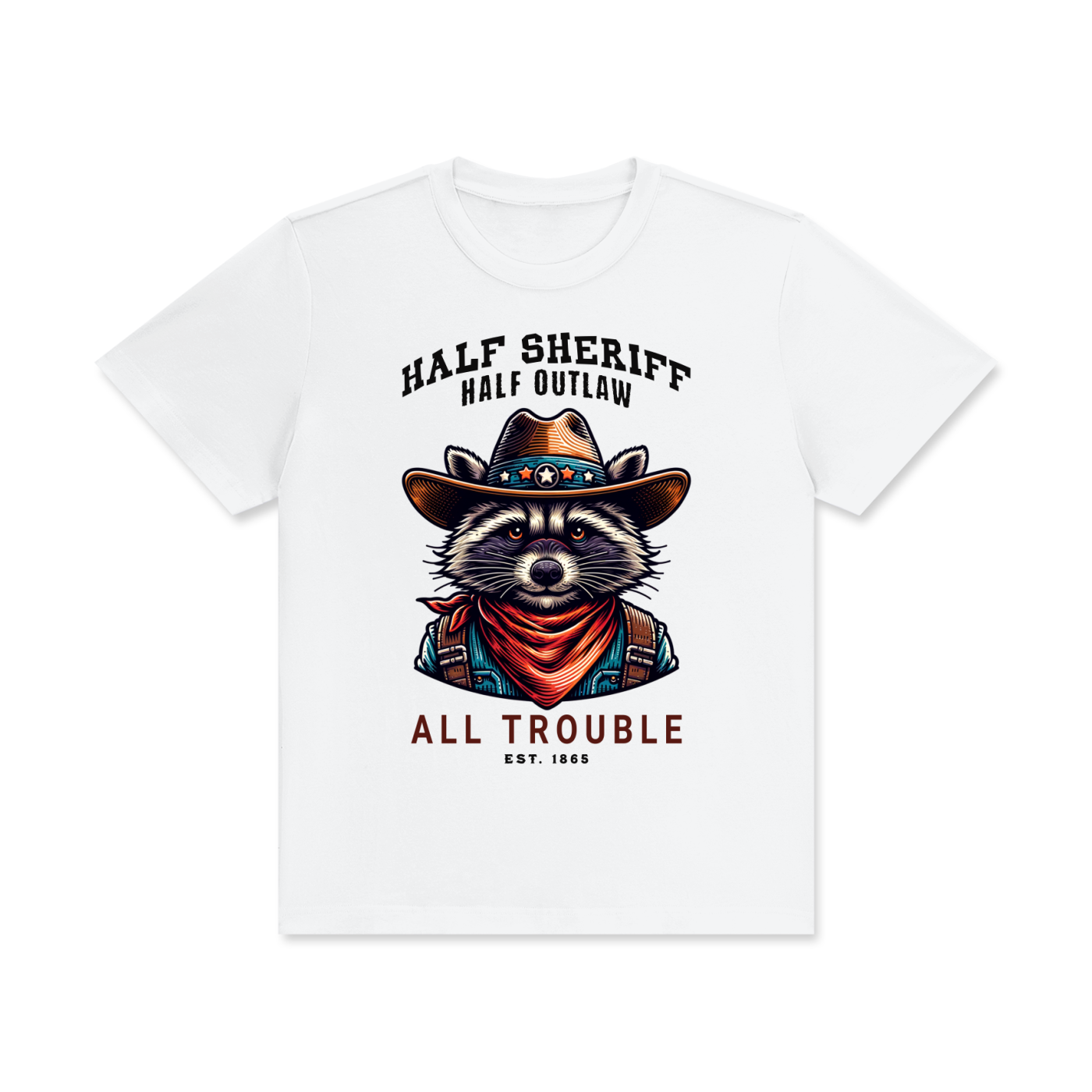 Raccoon,Sheriff,Outlaw,Trouble