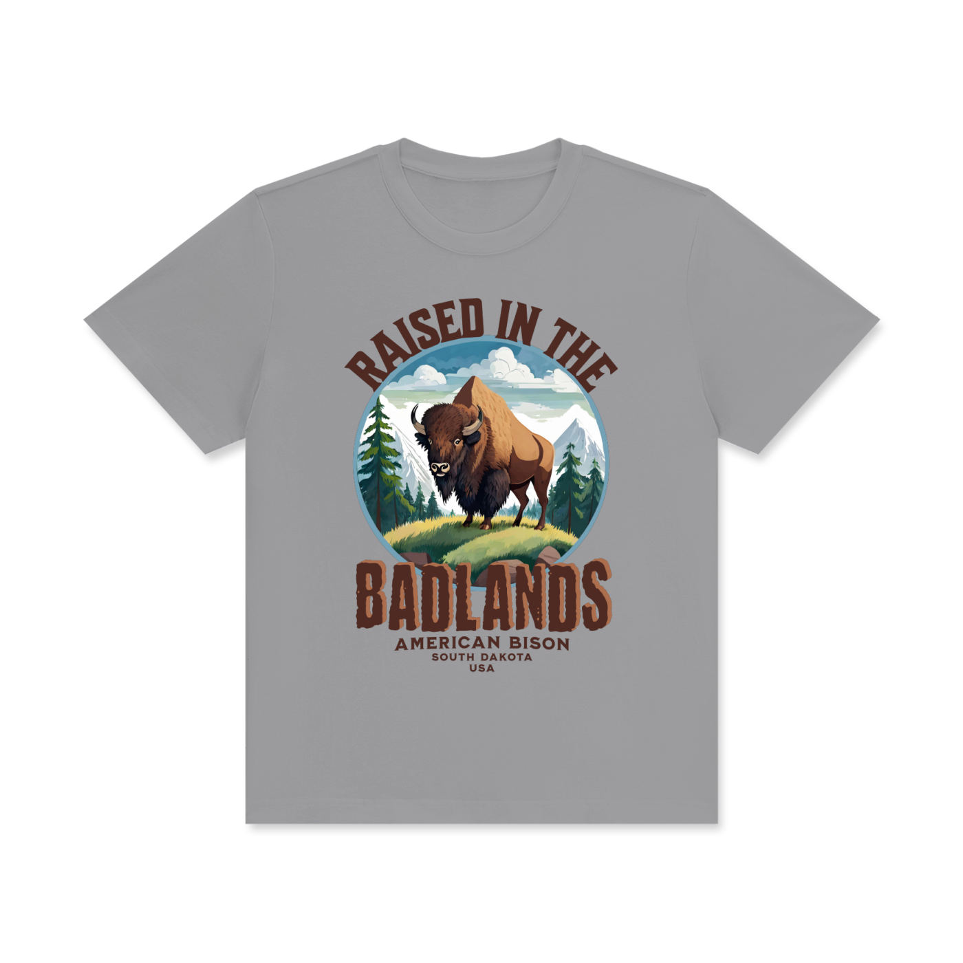 American Bison,Raised by the,Badlands