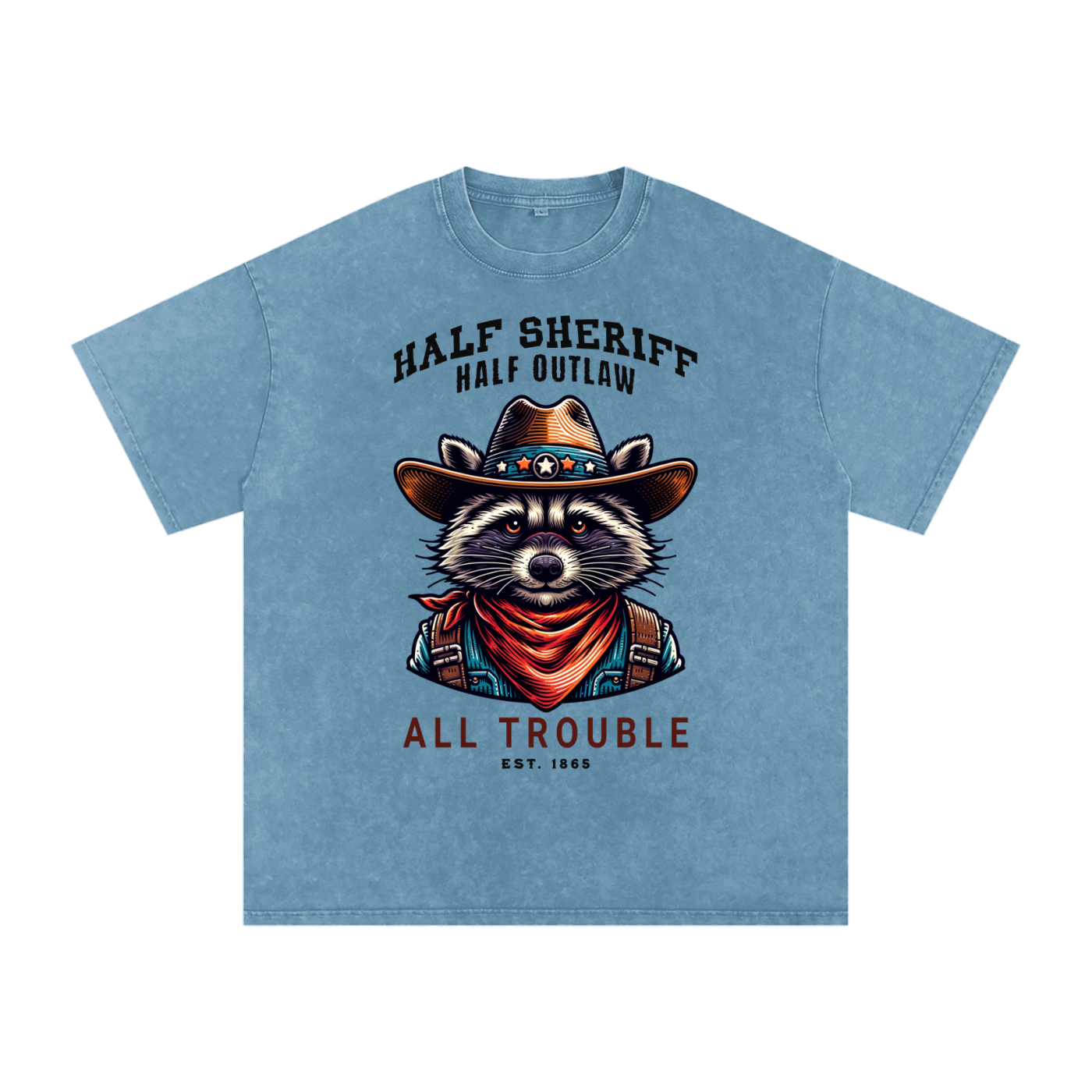 Raccoon,Sheriff,Outlaw,Trouble