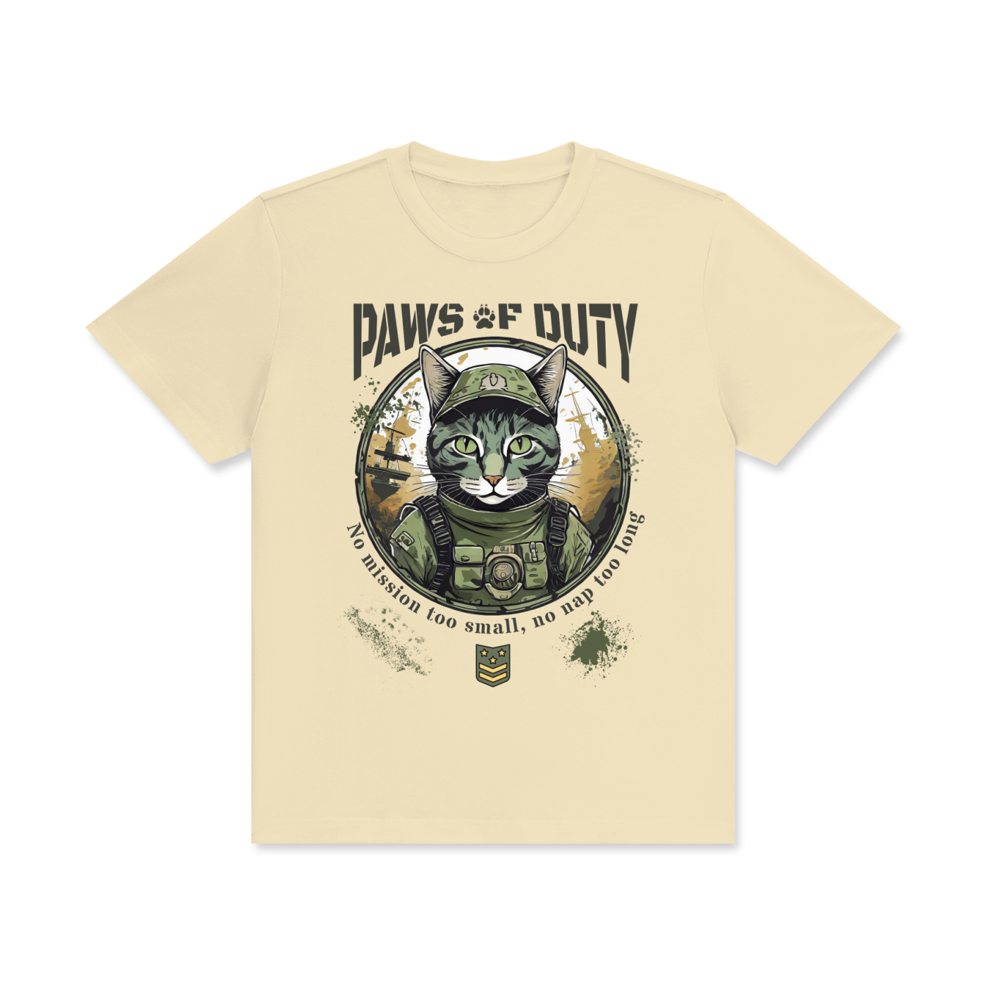 Army,Cat,Paws of Duty