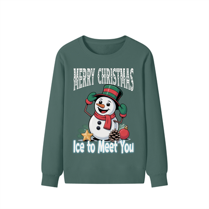 Christmas,Fun,Snowman,Ice,Meet