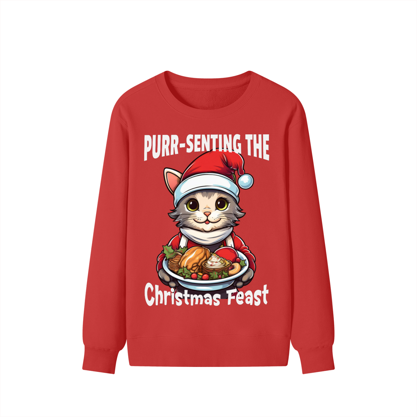 Christmas,Fun,Cat,Dinner,Chef