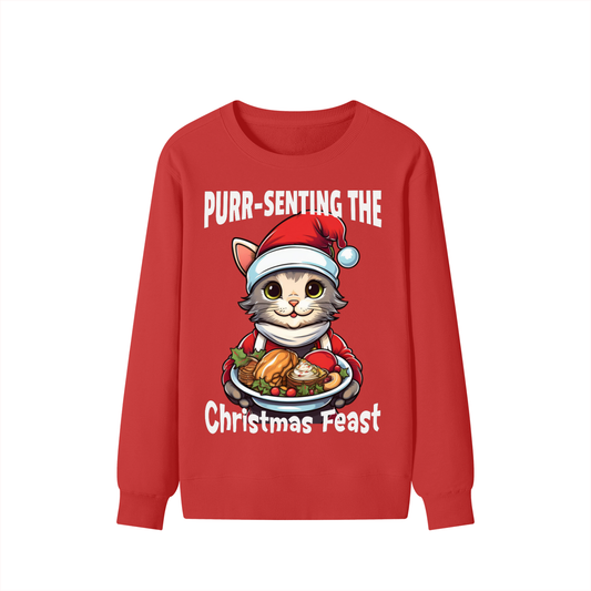 Christmas,Fun,Cat,Dinner,Chef